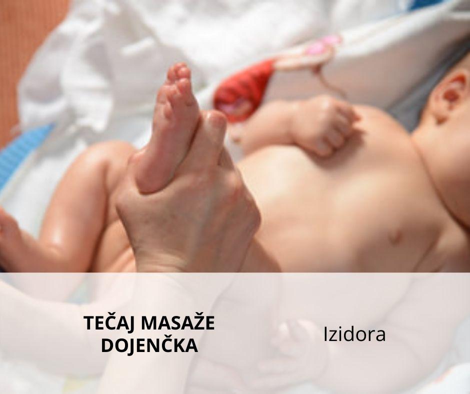 Tečaj masaže dojenčka, Izidora Vesenjak Dinevski, Sončna vila